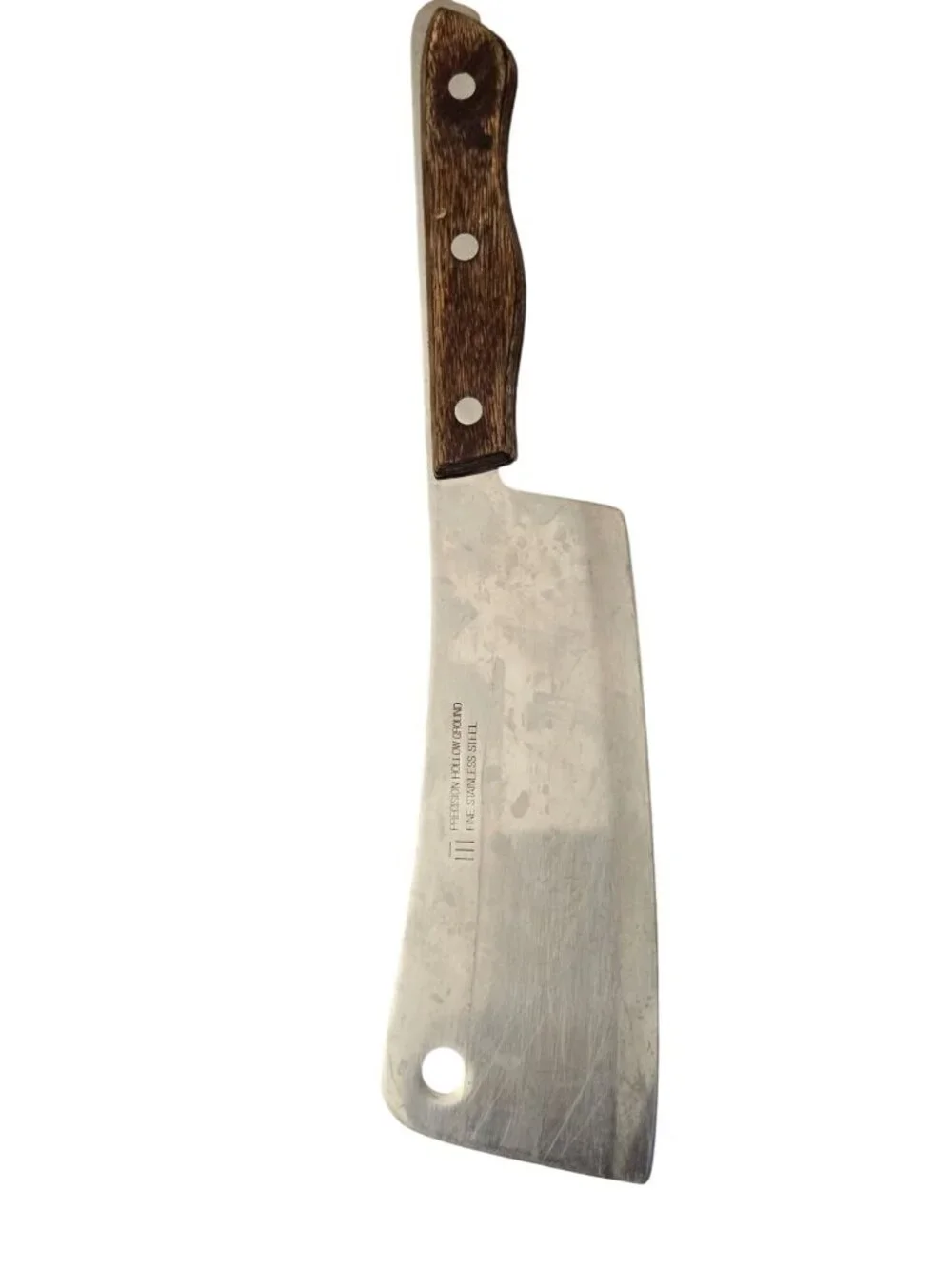 Maxam‎ Japan-S Stainless Steel Cleaver & Carving Knife Set With Wood Handles